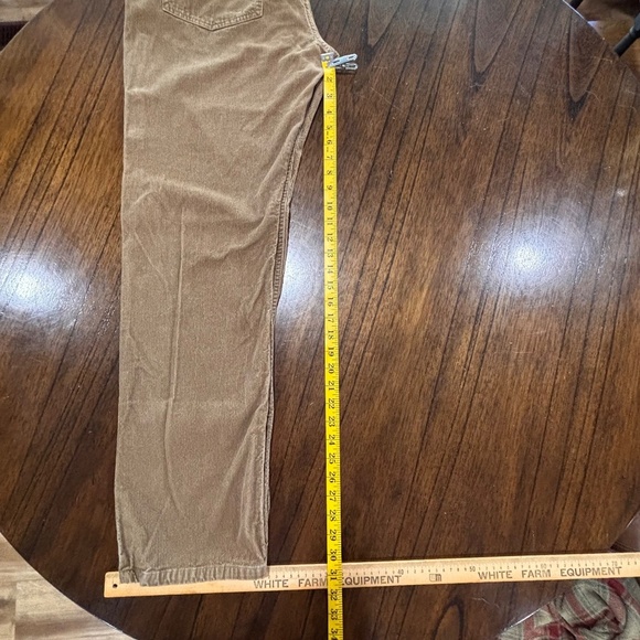 Eddie Bauer straight fit brown corduroy pants 36 x 34 - Picture 15 of 15